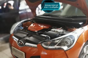 Hyundai Veloster เปลี่ยนคอยล์เย็นและ Expansion Value